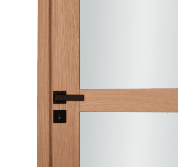 CETUS - Bloc porte chêne 4 vitrages