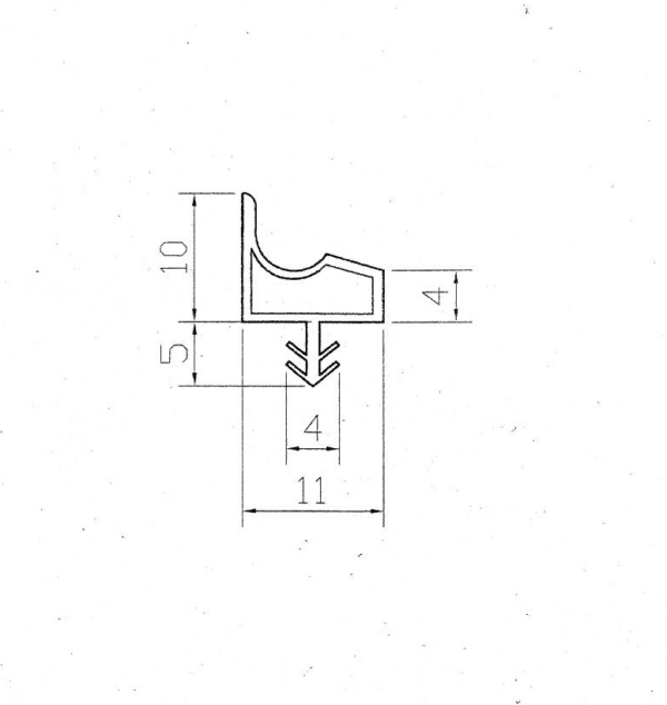Joint isophonique marron
