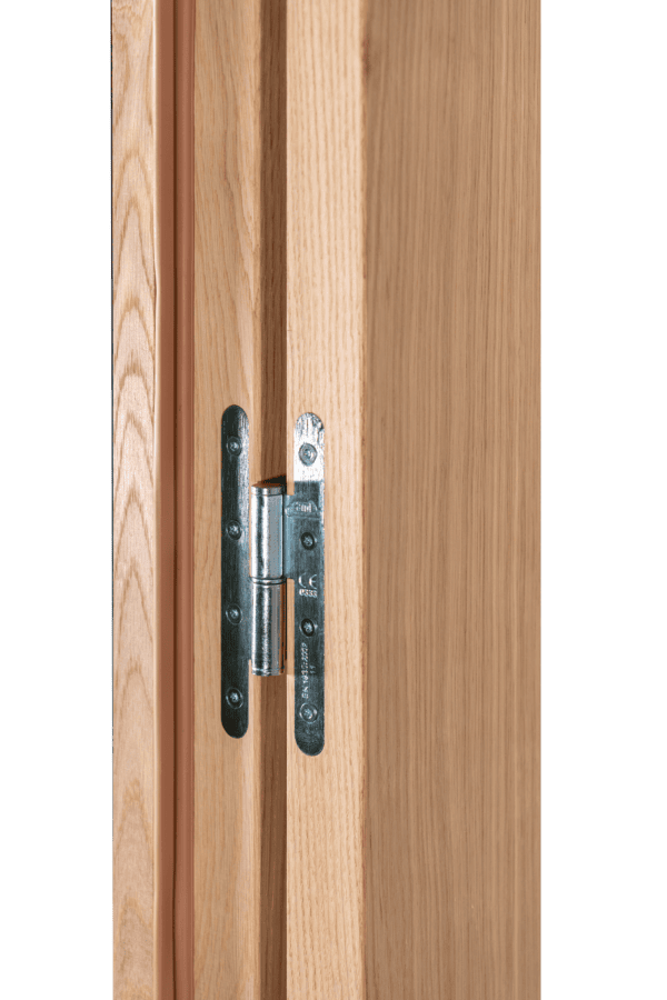 Paumelle en satin chrome "AMI"
